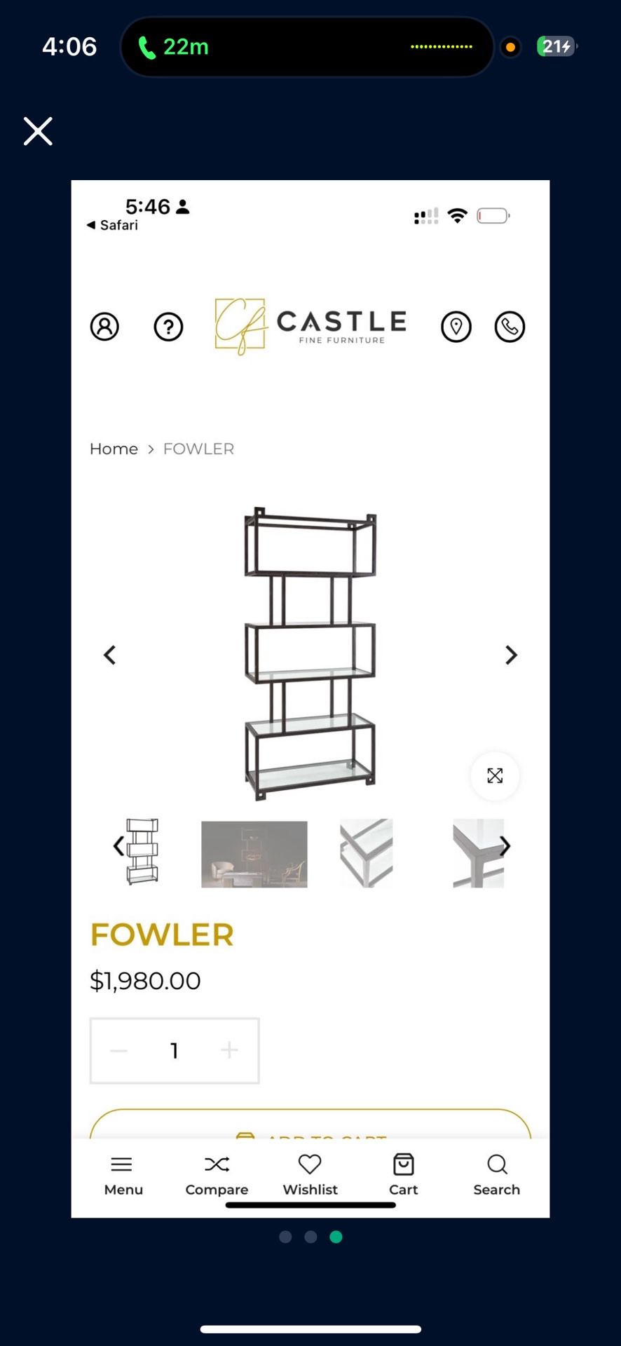 2 Fowler Bookcase