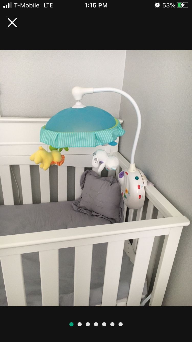 Crib Mobile With Remote