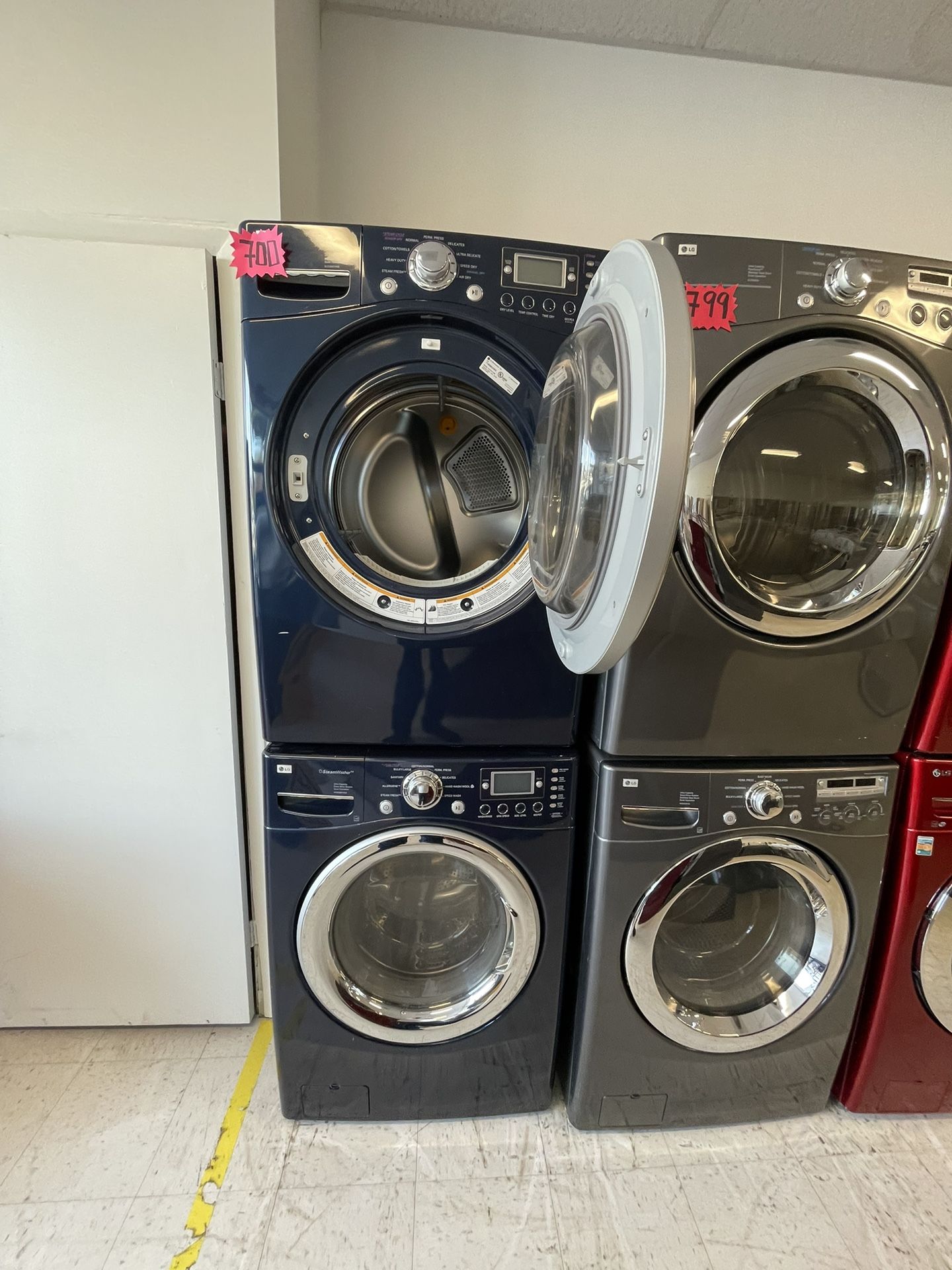 LG Front Load Washer And Electric Dryer Set Used Good Condition With 90days Warranty