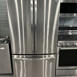 GE 3-Door Refrigerator