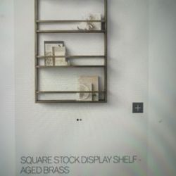 ✨ Luxury Restoration Hardware Shelves (Set of 2) – Ideal for Kids Room or Decor