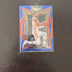 Trae Young select Basketball Card