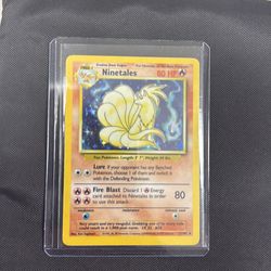Pokemon, Ninetales - Base Set (holo)