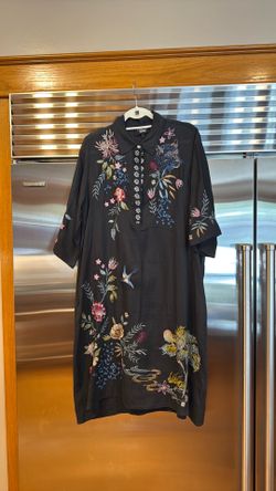 Johnny Was Black Dress medium