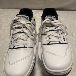 New Balance 550 Mens Shoes Size 8.5 D White Black 550 BB550HA1 Sneakers