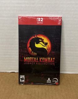 Mortal Kombat Legacy Kollection Switch 2 Deluxe Edition Nintendo New Sealed