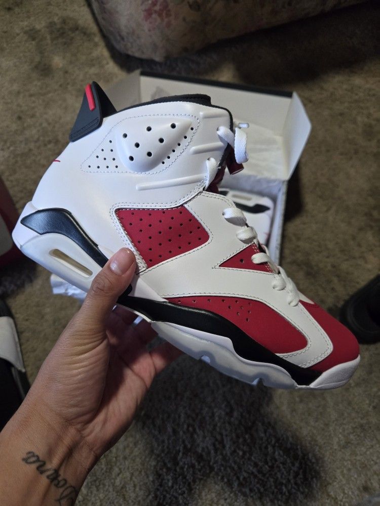 Jordan 6 'Carmine