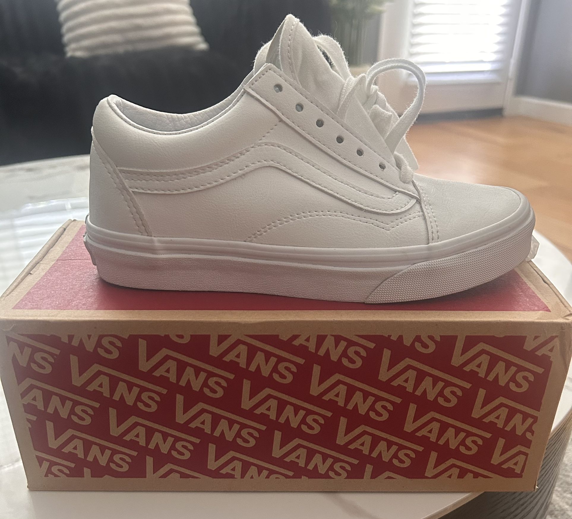 Kids Vans White 