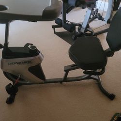 Exerpeutic 2500 ExerWork Adjustable Recumbent