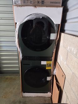 LG thinQ Stackable Washer And Electric Dryer