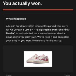 Jordan 1 Retro Low OG SP Travis Scott Sail Tropical Pink