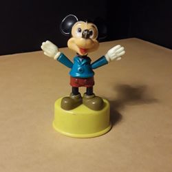 Vintage Push Up Puppet Mickey Mouse