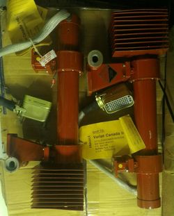 pair Western Electric KS22469L1 Varian Canada 25w X-band traveling wave tubes