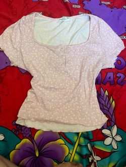 pink coquette top