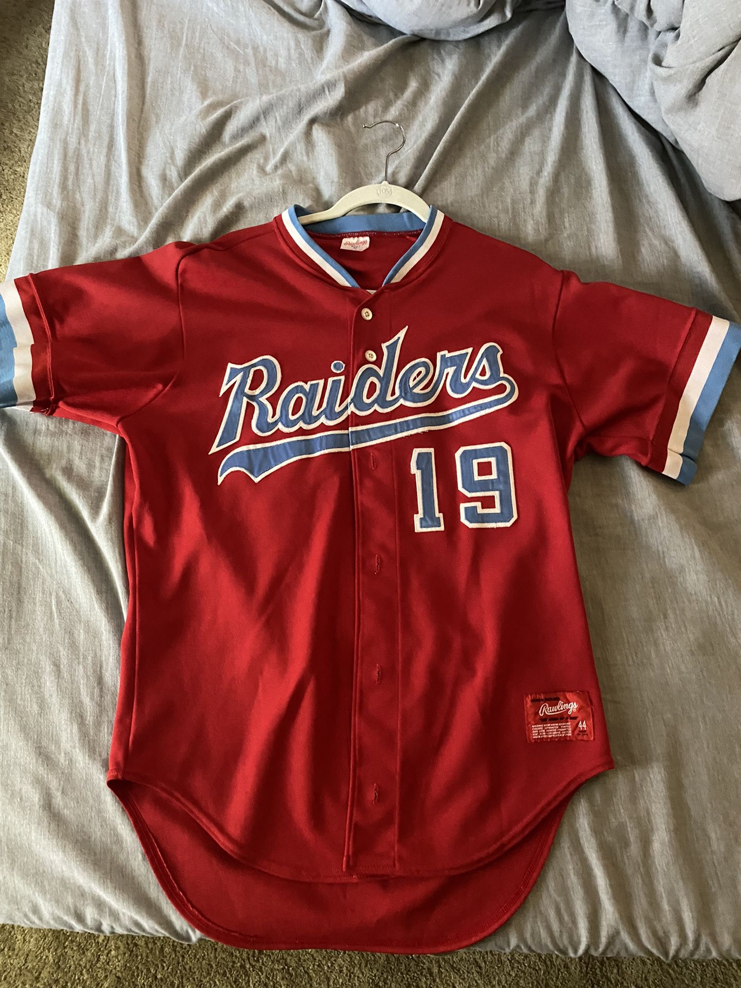 Raiders Baseball Jersey