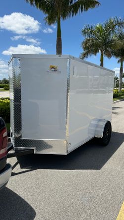NEW 2026 6x10 SA ENCLOSED TRAILER