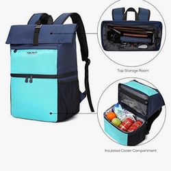 Bag 12 Cans Insulated Laptop Cooler Beach Backpack NEW Best Graduation Gift Teen