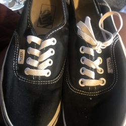  VANS Off The Wall Blk&Wht   Size M-5, Wom-6.5