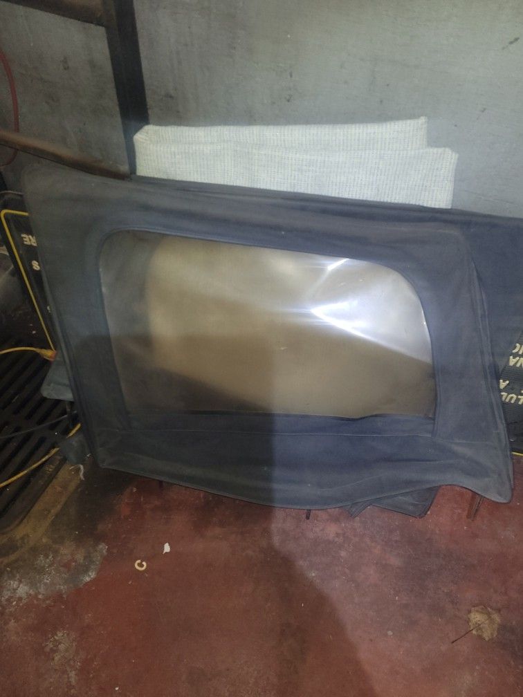 1991 Jeep Wrangler R&L Haf Doors Windows White Top&2q Glasses