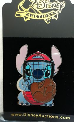 Disney auctions Stitch baseball catcher pin