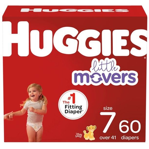 Huggies Disposable Diapers Size 7 (60ct)