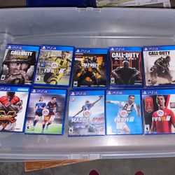 Ps4 Games. Buy In Bulk Or Separate. 