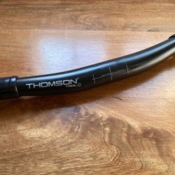 THOMSON CARBON TRAIL RISER WIDE BARS UNCUT WRAPPED W/SUPACAZ TAPE