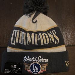 Los Angeles Dodgers World Series Beanie