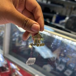 Trap House Diamond Pendant 6.2 Grams 