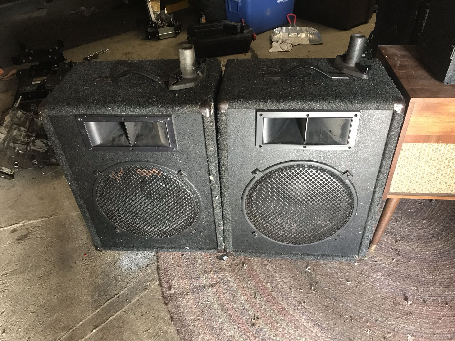 Used Fender Sunn (Pair) Model 1205 Unpowered Speaker 15" woofer for Sale in Portland, OR OfferUp