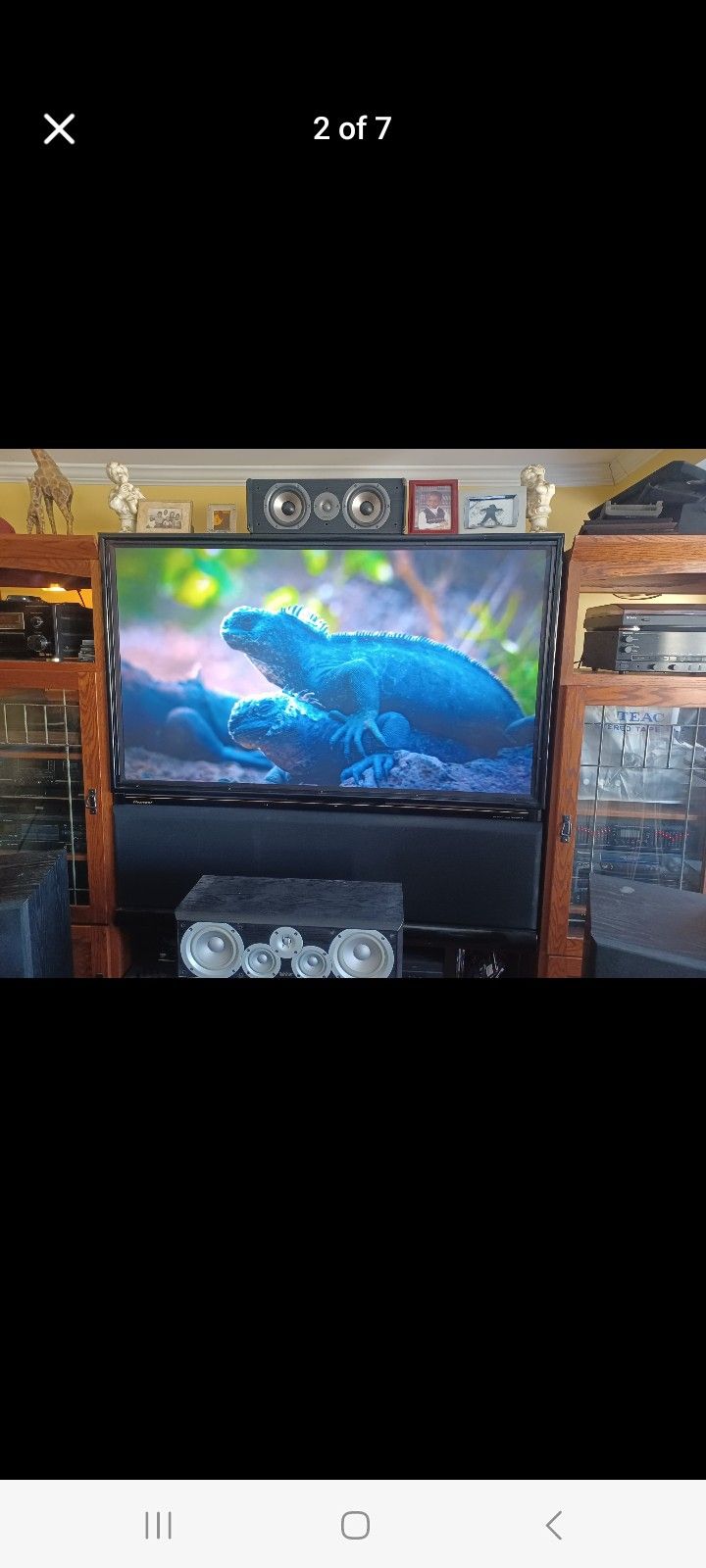 60" PIONEER ELITE HD PRO CRT PROJECTION TV $300 FINAL PRICE