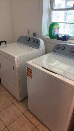 Whirlpool washer dryer