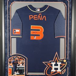 Jeremy Peña Signed Jersey 