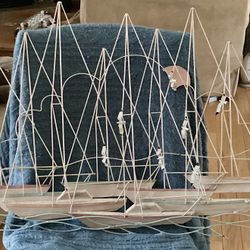 Metal Sailboats Wall Art