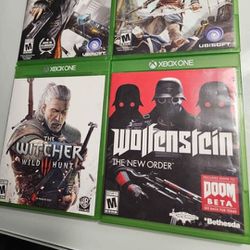 4 XBox One Games