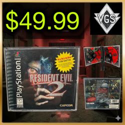*RETRO* Resident Evil 2 — PlayStation 1 — 1998