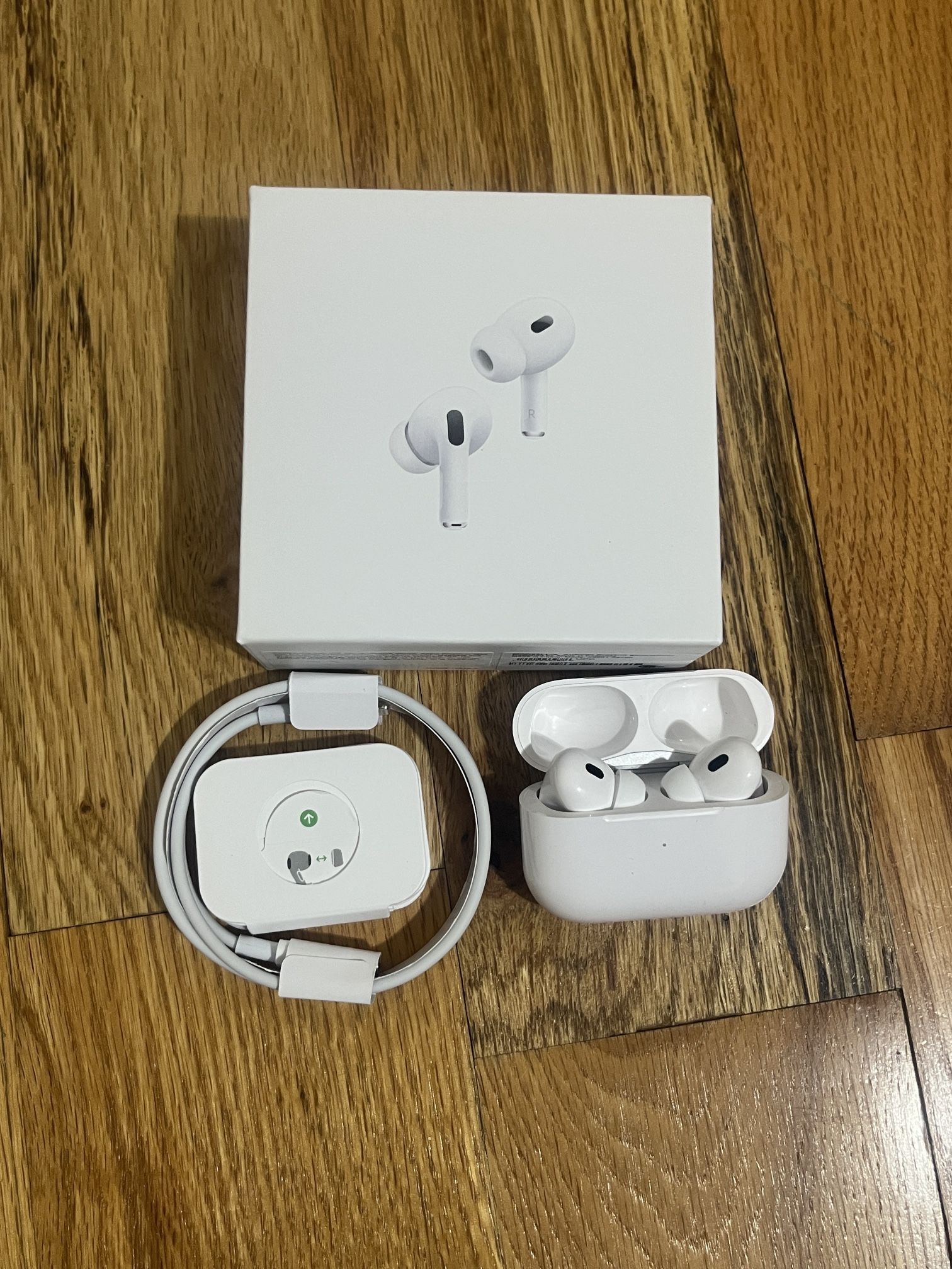 Bluetooth Earbuds Pro 2nd Generation with MagSafe Wireless Charging Case - White