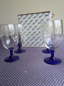 crystal iced tea glasses