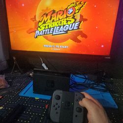 Nintendo Switch with games