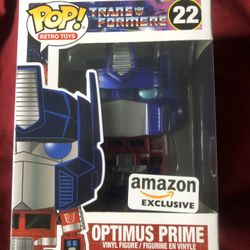 Funko Optimus Prime Metallic Amazon Exclusive