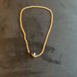 18” Gold Plated Necklace 