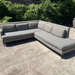 Crate And Barrel Sectional Couch! 
