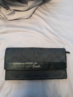 Black Coach wallet