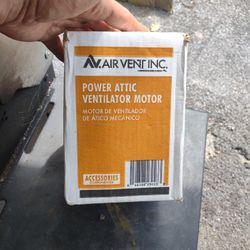 Attic Ventilator Motor 