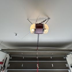 Garage Door Spring And Opener Adjustment And Replace 