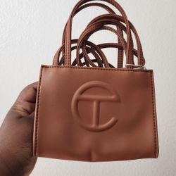 Tan Telfar Handbag (Small)