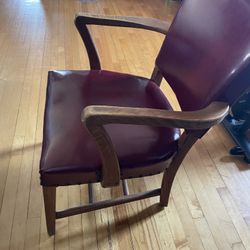 Antique Leather Chair 
