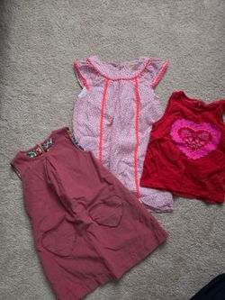 Mini Boden Girls Bundle Dress and shirt