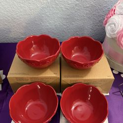 Mini Tazones Ruby De Princess House 