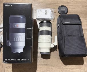 Sony 70-200 GM II F2.8 Lens